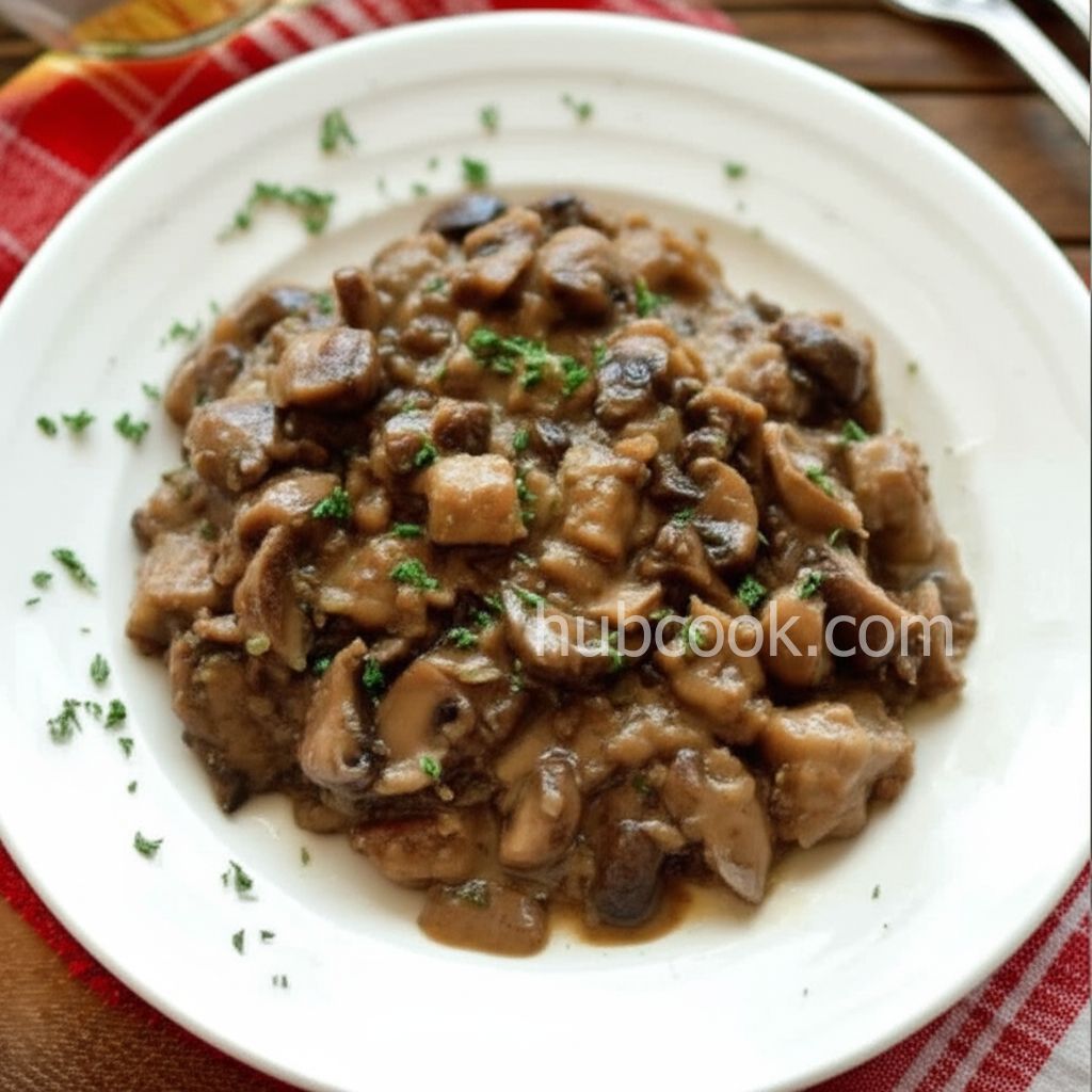 Creamy Wild Mushroom Ragoût