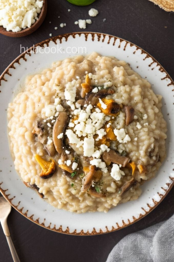 Creamy Wild Mushroom Risotto