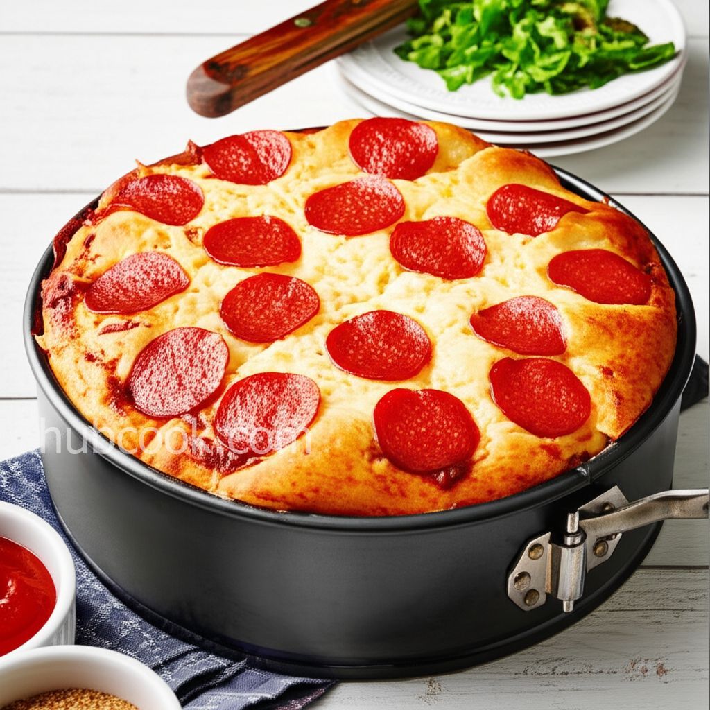 Double Crust Stuffed Pizza