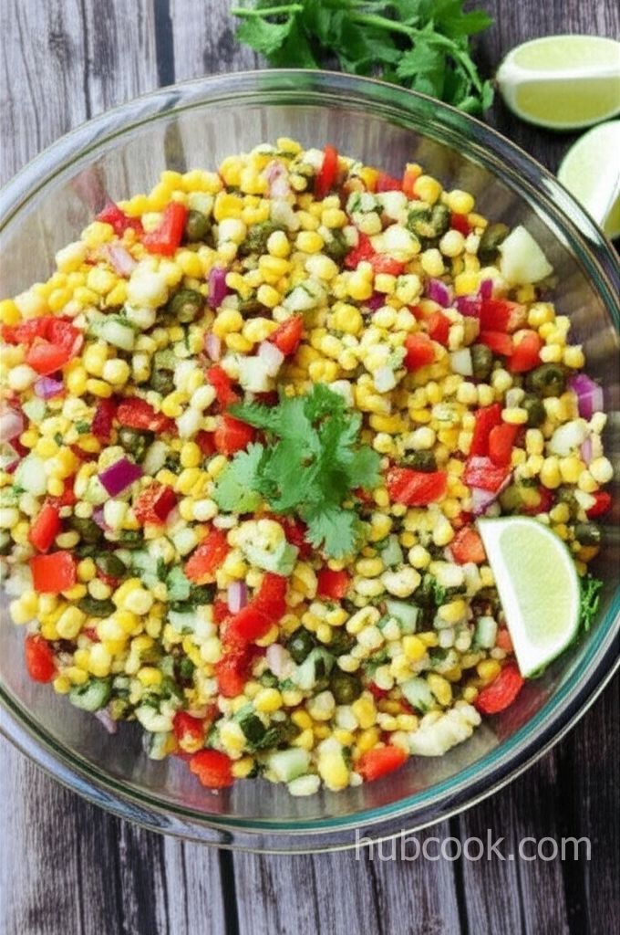 Easy Corn Salad — Great Side for BBQs