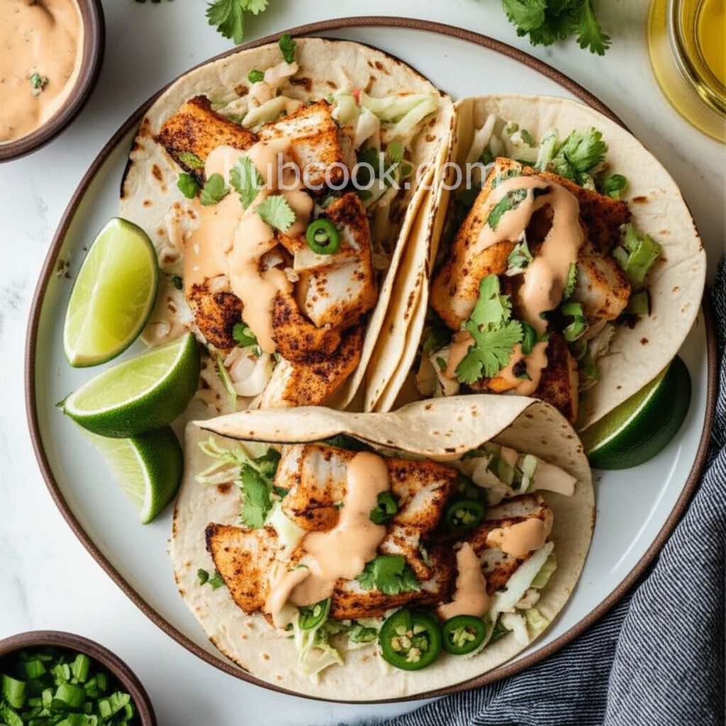 Easy Sheet Pan Fish Tacos