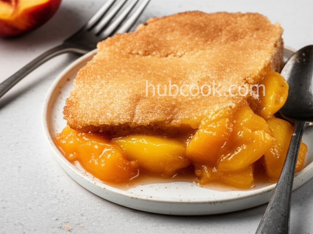 Easy Stovetop Peach Cobbler