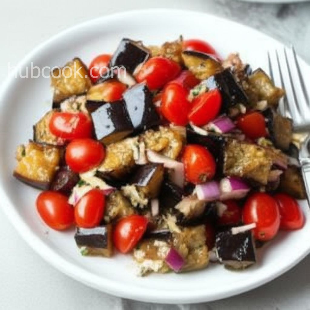 Eggplant Tomato Salad