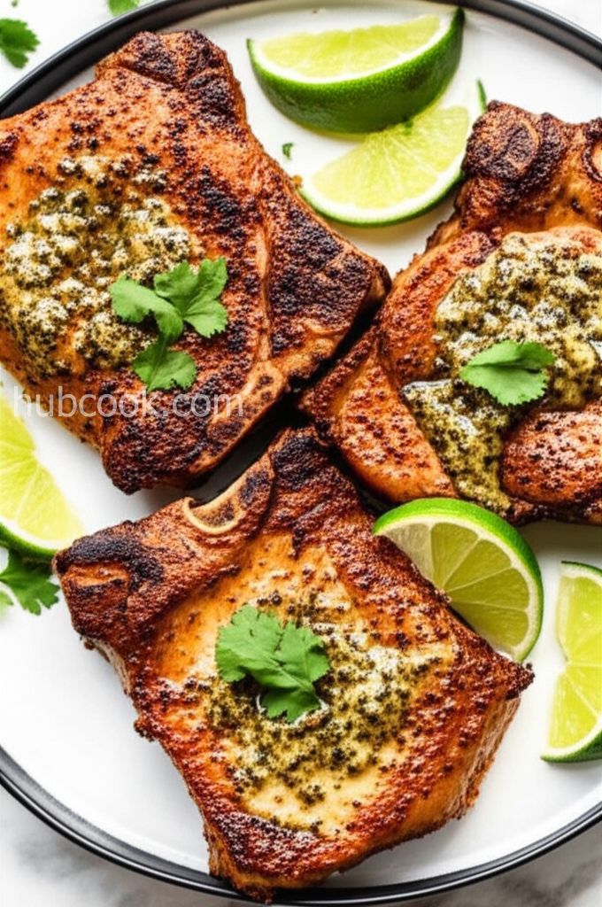 Garlic-Lime Pork Chops