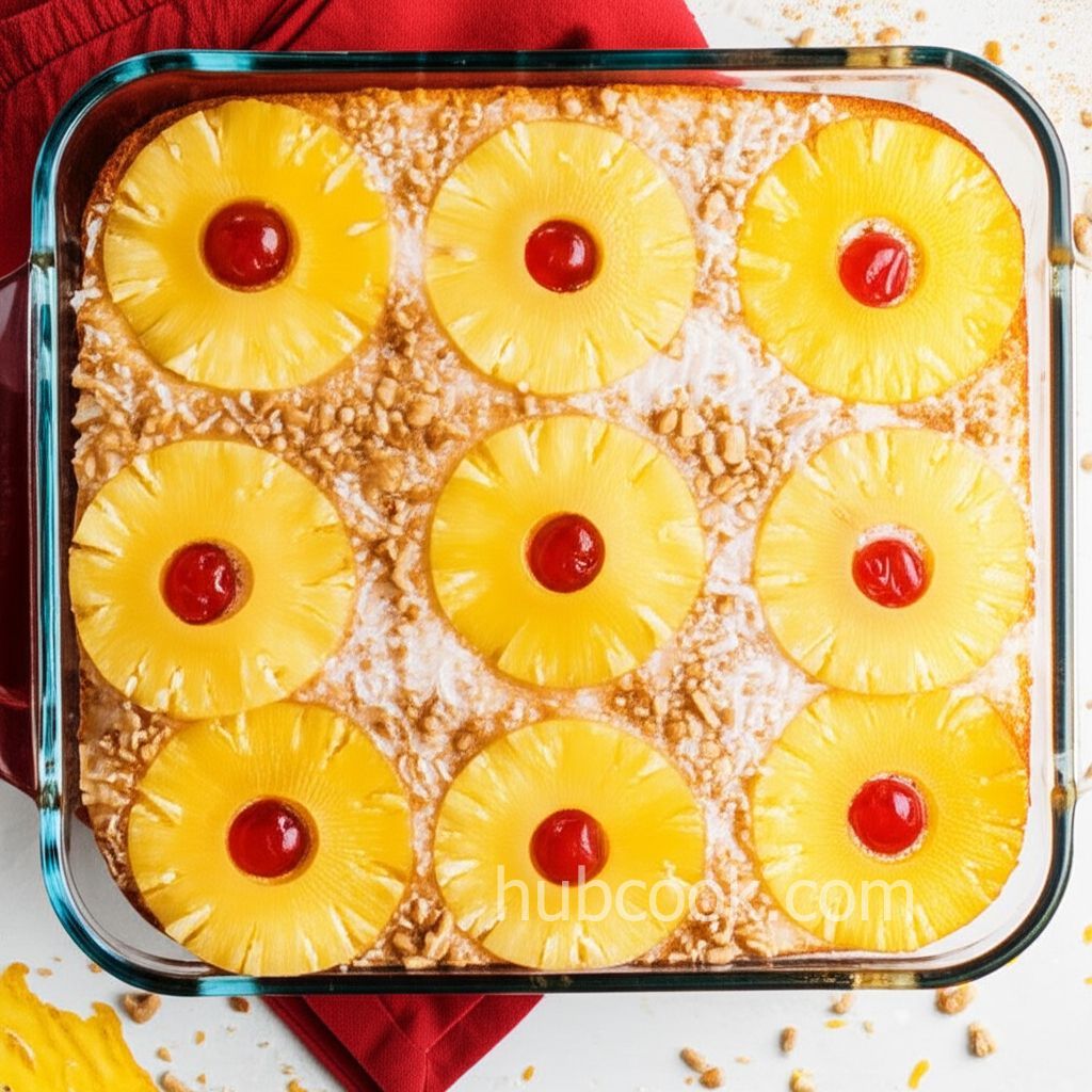 Hawaiian Pineapple Upside-Down Cake