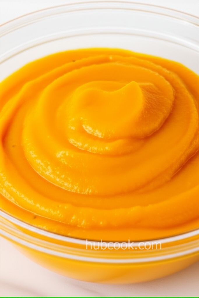 Homemade Pumpkin Puree in the Microwave