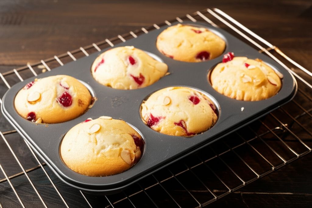 Lemon Cranberry Muffins