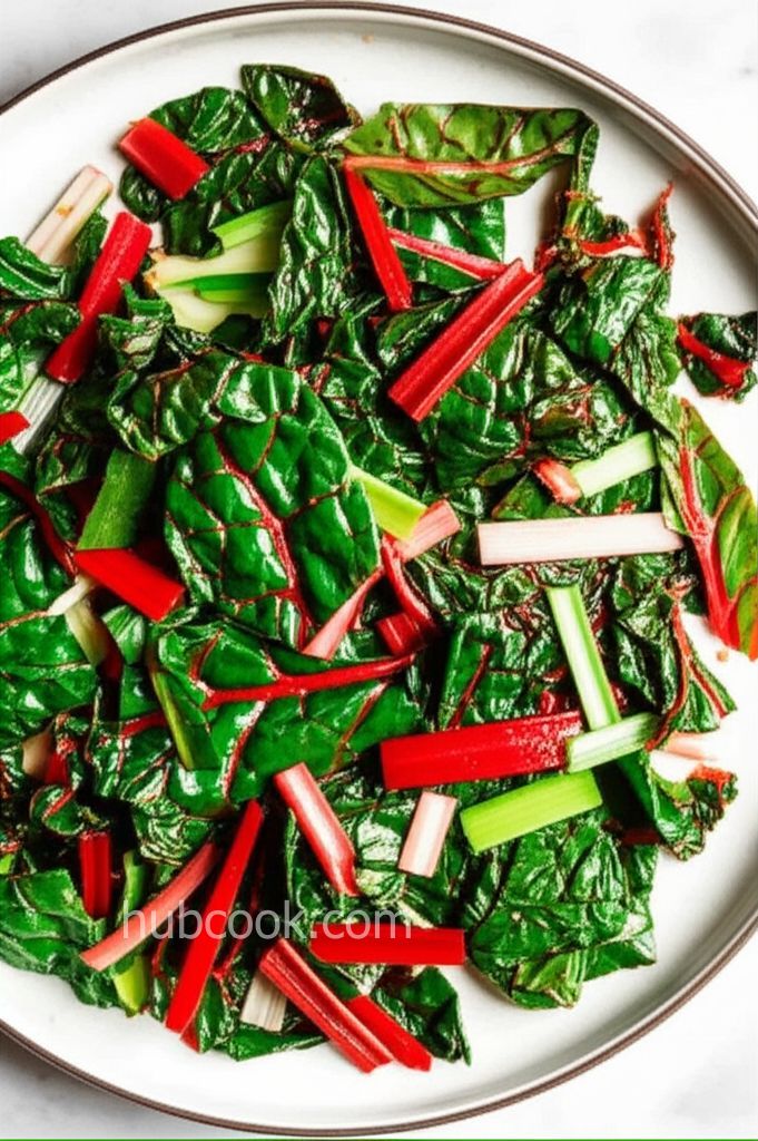 Lemon-Garlic Rainbow Chard