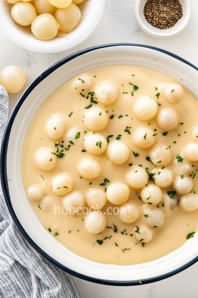 Mom's Traditional Creamed Onions