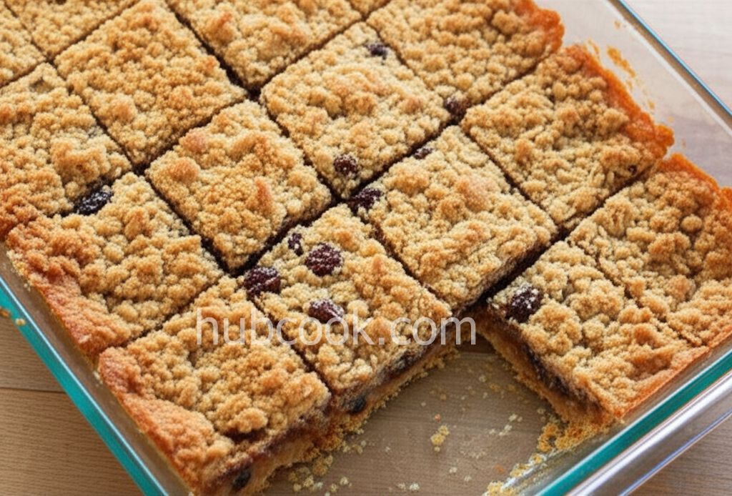 Raisin Sour Cream Bars