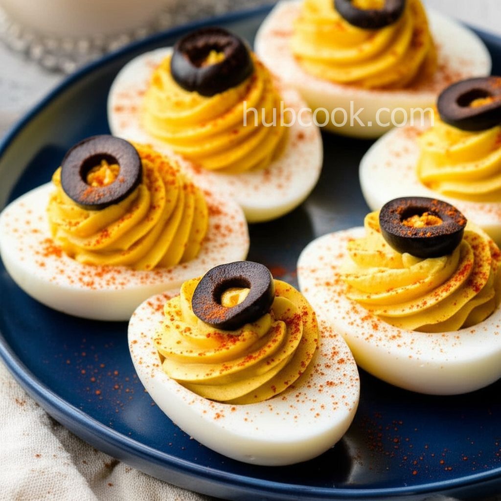 Spicy Deviled Eggs