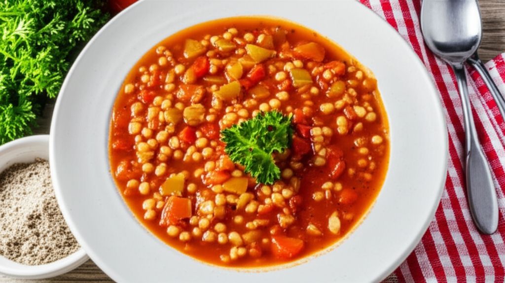 Tomato Barley Soup