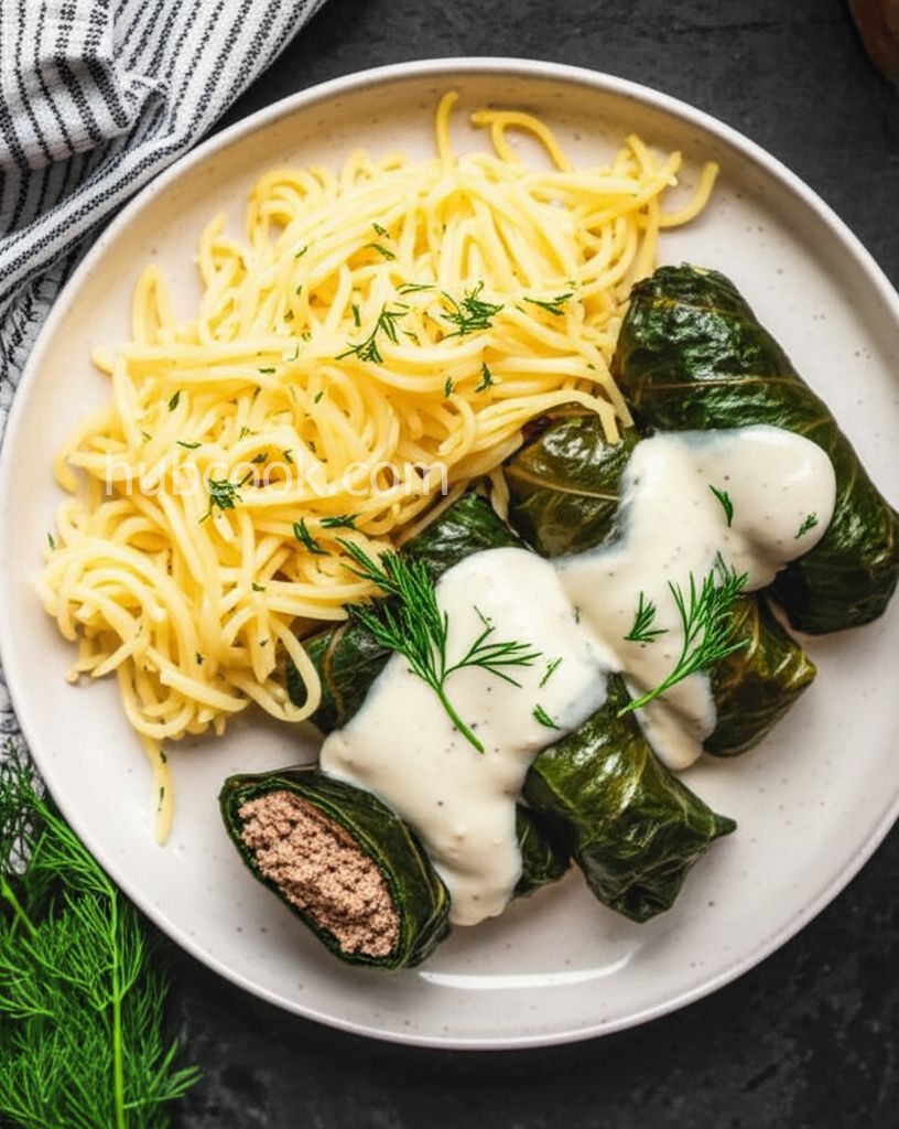 Ukrainian Beet Green "Cabbage" Rolls