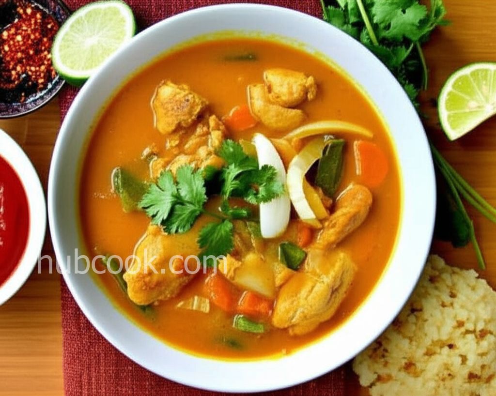 Vietnamese-Style Chicken Curry Soup
